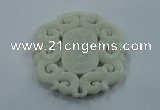 NGP1603 71*71mm Carved natural hetian jade pendants wholesale