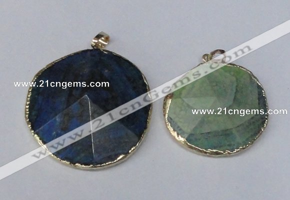 NGP1692 30*35mm - 35*40mm freeform agate gemstone pendants