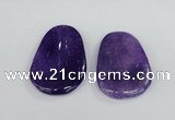 NGP1866 40*52mm - 40*58mm freeform agate gemstone pendants