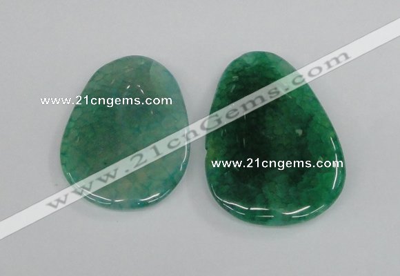 NGP1868 40*52mm - 40*58mm freeform agate gemstone pendants