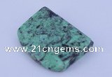 NGP197 10*32*42mm african turquoise pendant jewelry wholesale