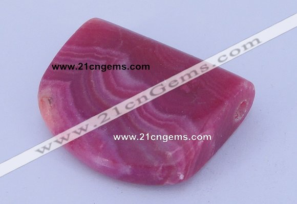 NGP198 12*34*45mm dyed rhodochrosite gemstone pendant wholesale