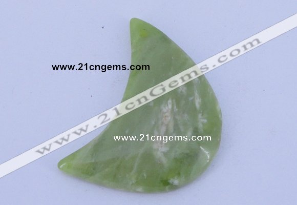 NGP201 33*40mm fashion peridot gemstone pendant jewelry wholesale