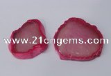 NGP2481 45*50mm - 55*65mm freeform agate gemstone pendants