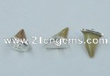 NGP2496 15*18mm - 18*20mm shark teeth pendants wholesale