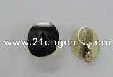 NGP2558 25*35mm - 30*40mm freeform druzy agate gemstone pendants