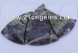 NGP27 Green rain forest stone pendants set jewelry wholesale