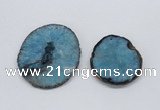 NGP2714 45*50mm - 55*75mm freeform druzy agate pendants