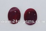 NGP2748 35*50mm oval agate gemstone pendants wholesale