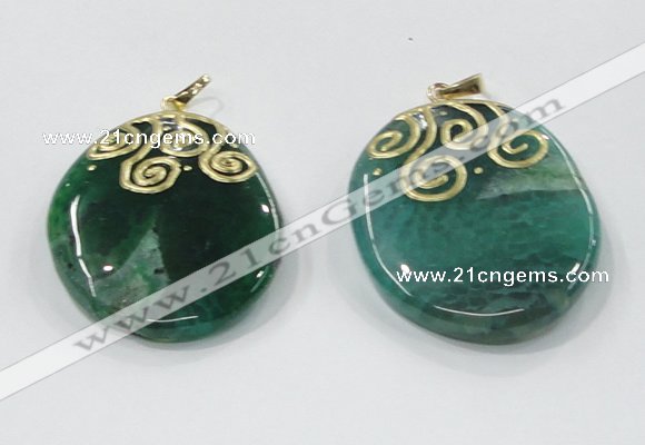 NGP2832 30*35mm - 35*45mm freeform agate gemstone pendants wholesale