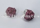 NGP2903 15*20mm - 25*30mm freeform desert rose pendants wholesale