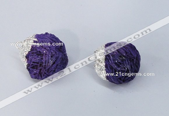 NGP2907 15*20mm - 25*30mm freeform desert rose pendants wholesale