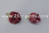 NGP2913 15*20mm - 25*30mm freeform desert rose pendants wholesale