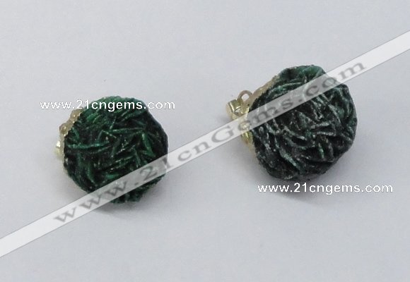 NGP2916 15*20mm - 25*30mm freeform desert rose pendants wholesale