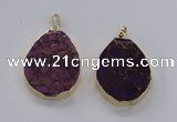 NGP2945 25*35mm – 35*45mm freeform sea sediment jasper pendants