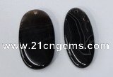 NGP3032 25*50mm – 30*55mm oval agate gemstone pendants