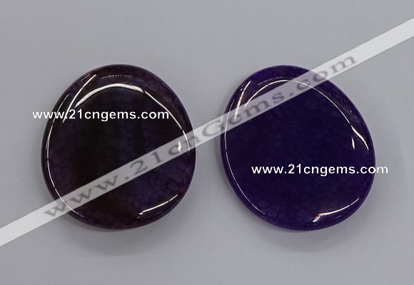 NGP3231 42*52mm - 45*55mm freeform agate gemstone pendants