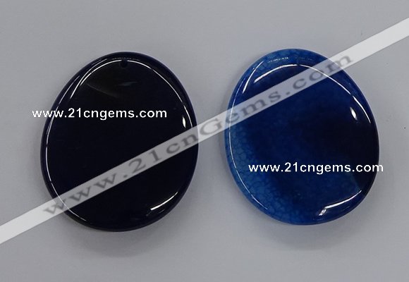 NGP3233 42*52mm - 45*55mm freeform agate gemstone pendants