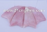 NGP33 Fashion pink opal gemstone pendants set jewelry wholesale