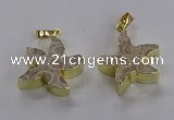 NGP3509 24*25mm starfish fossil coral pendants wholesale