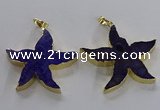 NGP3522 48*50mm starfish fossil coral pendants wholesale