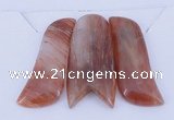 NGP38 Fashion red quartz gemstone pendants set jewelry wholesale