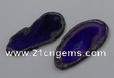 NGP4247 30*50mm - 45*75mm freefrom agate pendants wholesale