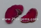 NGP4249 30*50mm - 45*75mm freefrom agate pendants wholesale