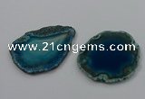 NGP4250 30*50mm - 45*75mm freefrom agate pendants wholesale