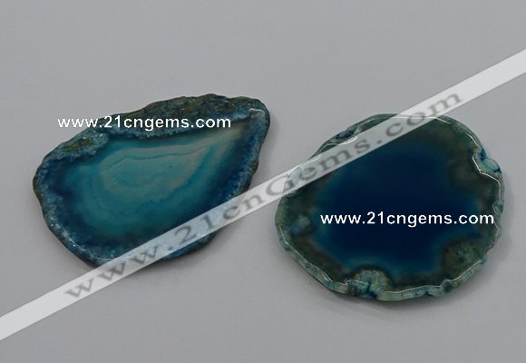 NGP4250 30*50mm - 45*75mm freefrom agate pendants wholesale