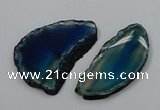 NGP4260 35*50mm - 45*80mm freefrom agate pendants wholesale