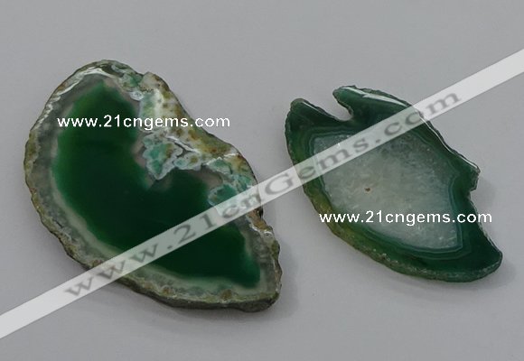 NGP4261 35*50mm - 45*80mm freefrom agate pendants wholesale