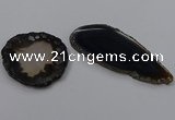 NGP4262 35*50mm - 45*80mm freefrom agate pendants wholesale