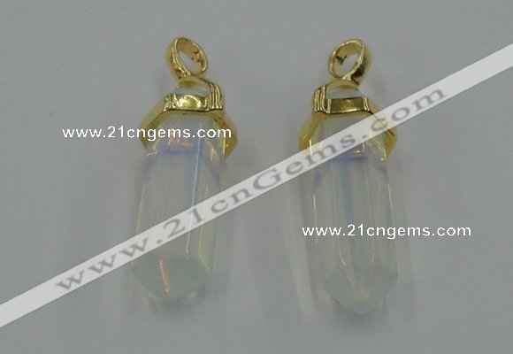 NGP5025 8*30mm sticks opal pendants wholesale