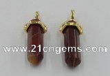 NGP5040 8*30mm sticks mookaite gemstone pendants wholesale