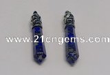 NGP5409 10*65mm sticks lapis lazuli gemstone pendants wholesale