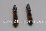 NGP5410 10*65mm sticks mahogany obsidian pendants wholesale