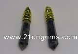 NGP5441 10*65mm sticks sodalite gemstone pendants wholesale