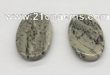 NGP5523 30*50mm - 35*55mm oval jasper pendants wholesale