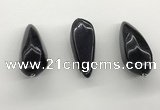 NGP5561 14*40mm - 23*58mm teardrop blue goldstone pendants