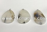 NGP5736 25*38mm - 32*45mm freeform agate pendants wholesale