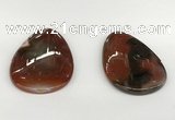 NGP5794 35*55mm flat teardrop agate pendants wholesale