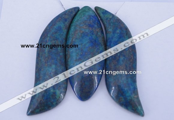 NGP58 Fashion chrysocolla gemstone pendants set jewelry wholesale