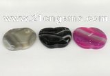 NGP5807 38*43mm apple agate gemstone pendants wholesale