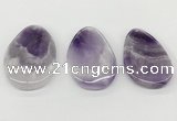 NGP5855 30*50mm - 40*60mm freeform dogtooth amethyst pendants