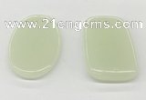 NGP5866 30*50mm freeform moonstone pendants wholesale