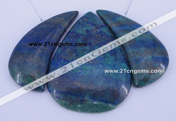 NGP59 Fashion chrysocolla gemstone pendants set jewelry wholesale