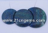NGP66 Fashion chrysocolla gemstone pendants set jewelry wholesale