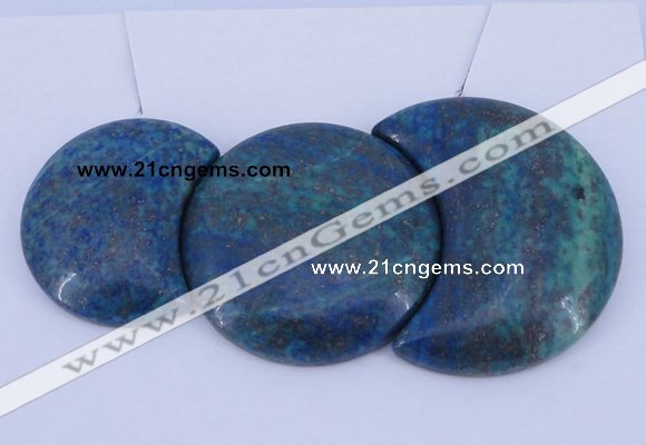 NGP66 Fashion chrysocolla gemstone pendants set jewelry wholesale