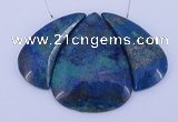 NGP67 Fashion chrysocolla gemstone pendants set jewelry wholesale